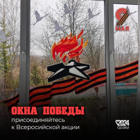Всероссийская акция "Окна Победы" Всероссийская акция "Окна Победы".