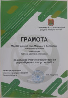 Участие в ежегодной общественной акции Участие в ежегодной общественной акции.