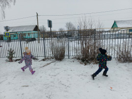 Зимняя прогулка Зимняя прогулка.